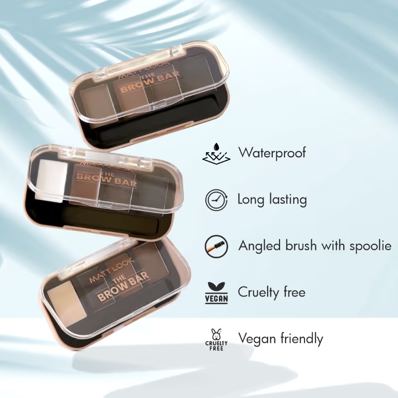 Matt look The Brow Bar Eyebrow Enhancer EYEBROW PALETTE